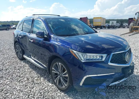 2020 Acura Mdx Technology Package from USA, damaged, VIN 5J8YD4H55LL014169